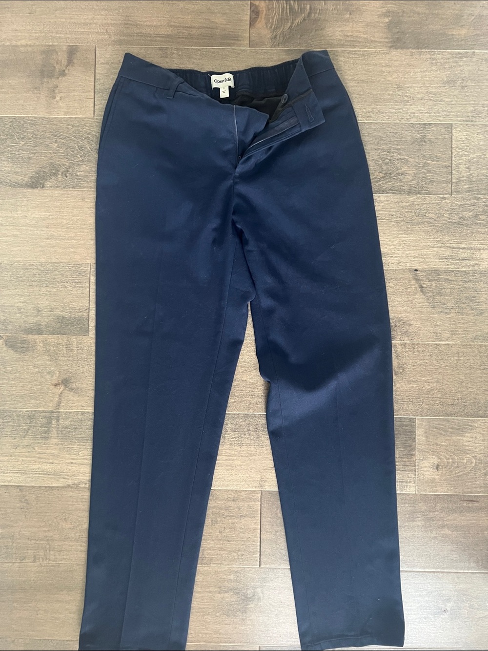 Open Life Navy Dress Pants for Men - Classic Tailored Fit